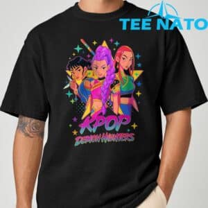 Kpop Demon Hunters Inspired Pop Art T Shirt 2