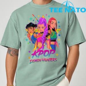 Kpop Demon Hunters Inspired Pop Art T Shirt 3