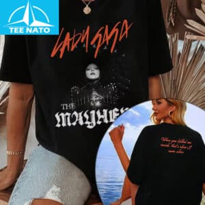 Lady Gaga 2025 Tour Shirt