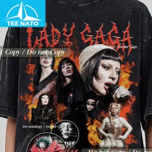 Lady Gaga The Mayhem Ball Concert Photo Collage Shirt