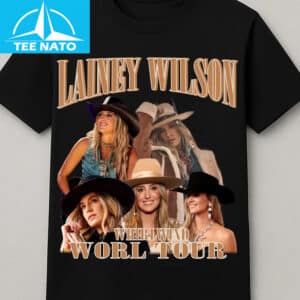 Lainey Wilson Whirlwind World Tour 2025 Shirt
