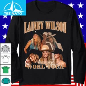 Lainey Wilson Whirlwind World Tour 2025 Shirt1