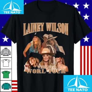 Lainey Wilson Whirlwind World Tour 2025 Shirt2
