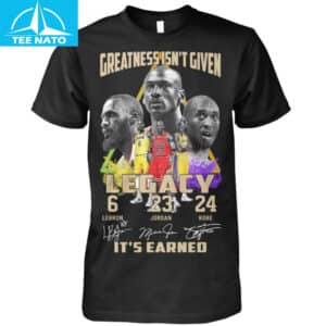 LeBron Jordan Kobe Basketball Legends Legacy Shirt