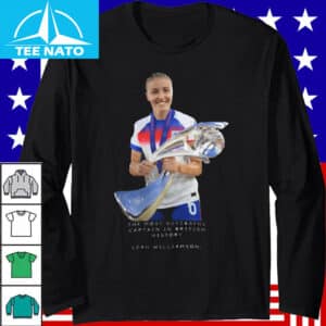 Leah Williamson England Lionesses 2025 Champions Shirt2