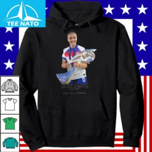 Leah Williamson England Lionesses 2025 Champions Shirt3