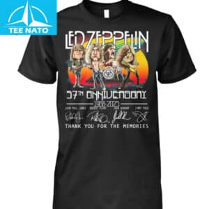 Led Zeppelin 57th Anniversary 1968 2025 Band Fan Shirt