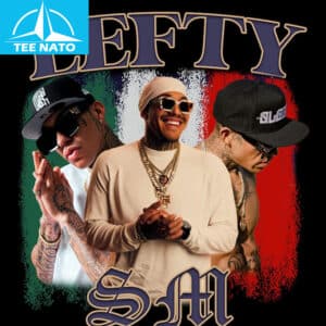 Lefty Sm Mexican Rapper Photo Collage Graphic Shirt
