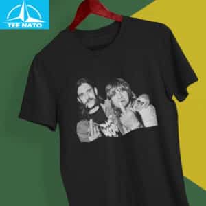 Lemmy and Ozzy Osbourne Middle Finger Iconic Rock Shirt