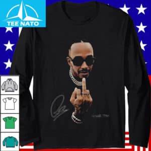 Lewis Hamilton Middle Finger Shirt1