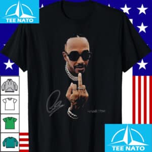 Lewis Hamilton Middle Finger Shirt2