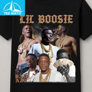 Lil Boosie Bad Azz Rapper Collage Vintage Style Shirt
