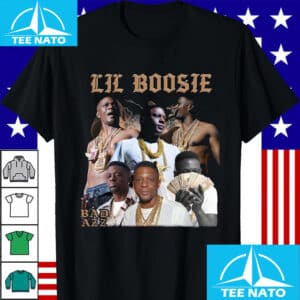 Lil Boosie Bad Azz Rapper Collage Vintage Style Shirt2