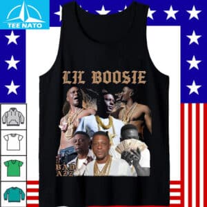 Lil Boosie Bad Azz Rapper Collage Vintage Style Shirt3