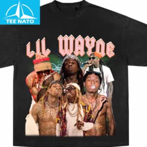 Lil Wayne Rapper Hip Hop Music Collage Shirt1