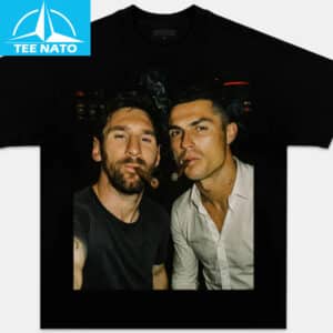 Lionel Messi Cristiano Ronaldo Smoking Cigars Shirt 12 Lionel Messi Cristiano Ronaldo Smoking Cigars Shirt