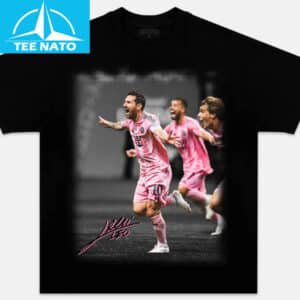 Lionel Messi Inter Miami Team Goal Celebration Shirt 12 Lionel Messi Inter Miami Team Goal Celebration Shirt