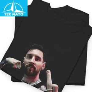 Lionel Messi Middle Finger Shirt1