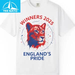 Lionesses 2025 Winners Englands Pride Shirt