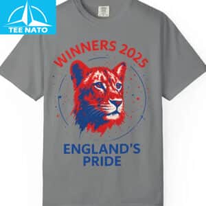 Lionesses 2025 Winners Englands Pride Shirt3