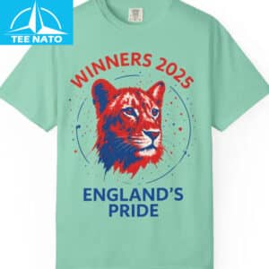 Lionesses 2025 Winners Englands Pride Shirt4