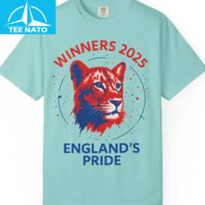Lionesses 2025 Winners Englands Pride Shirt5