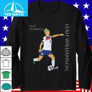 Lionesses Leah Williamson Our Number 6 Shirt1