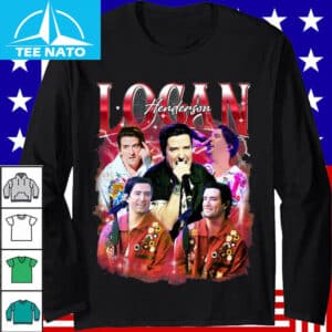 Logan Henderson Big Time Rush Vintage Style Singer Shirt2