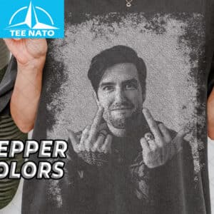 Logan Henderson Middle Finger Shirt