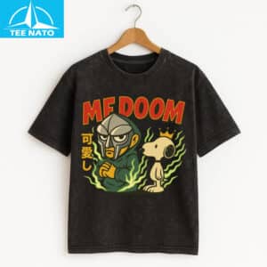 MF DOOM x Snoopy Cartoon Crossover Shirt