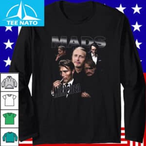 Mads Mikkelsen Actor Movie TV Show Collage Shirt2