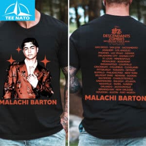 Malachi Barton Disney Tour 2025 Shirt2