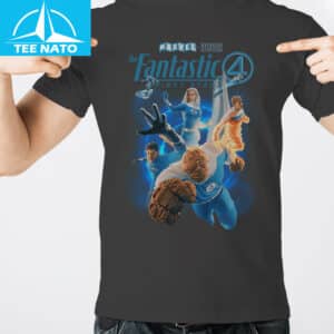 Marvel Studios The Fantastic Four Movie Poster Shirt5