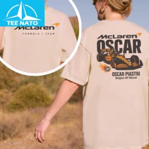 McLaren Oscar Piastri Belgian GP Winner Shirt2