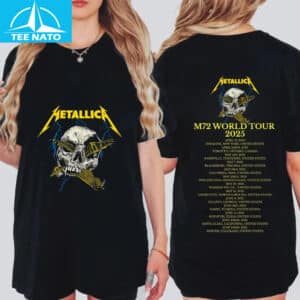 Metallica M72 2025 World Tour T Shirt