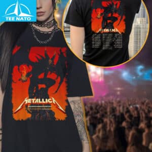 Metallica M72 Tour 2025 Shirt 14 Metallica M72 Tour 2025 Shirt