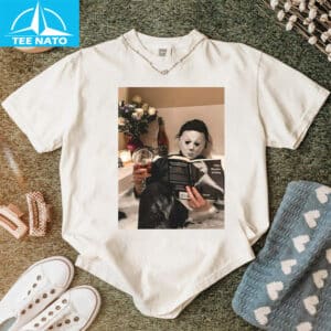 Michael Myers Holding Book Halloween Shirt