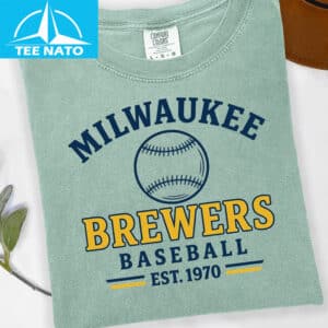 Milwaukee Brewers Baseball Est 1970 Fan Shirt1