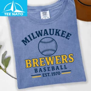 Milwaukee Brewers Baseball Est 1970 Fan Shirt2