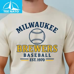 Milwaukee Brewers Baseball Est 1970 Fan Shirt3