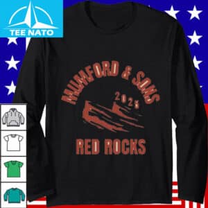 Mumford and Sons 2025 Tour Sand Shirt2