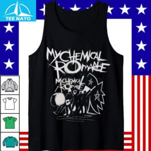 My Chemical Romance Band Logo Graphic Shirt4
