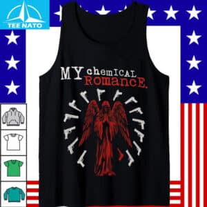 My Chemical Romance Red Angel Emo Punk Shirt 4