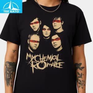 My Chemical Romance Red Eye Mask Fan Art Shirt