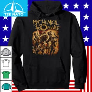 My Chemical Romance Skeleton Parade Shirt3