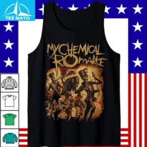 My Chemical Romance Skeleton Parade Shirt4