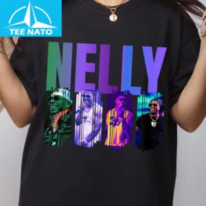 Nelly Rapper Hip Hop Music Collage Shirt2