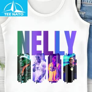 Nelly Rapper Hip Hop Music Collage Shirt3