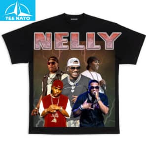 Nelly Rapper Lightning Photo Collage Shirt