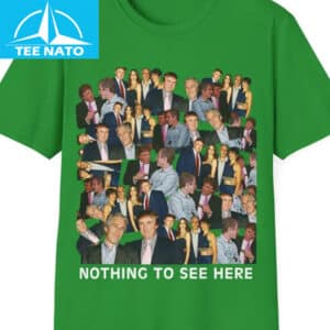 Nothing To See Here Donald Trump Jeffrey Epstein Shirt